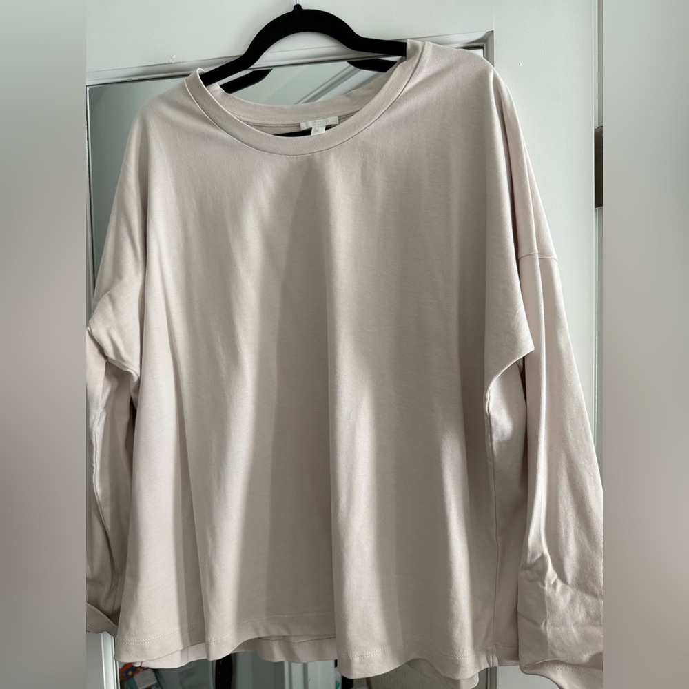 COS Crewneck Long Sleeve Shirt